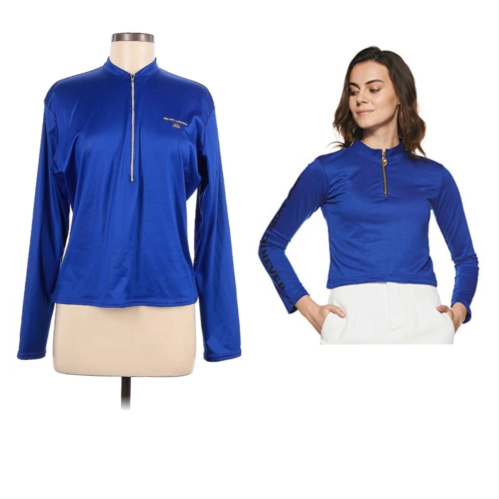 Ralph Lauren Royal Blue Long Sleeve Top
